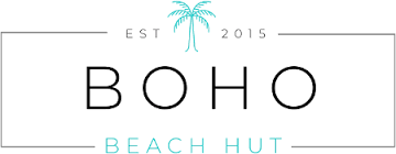 Boho Beach Hut Logo